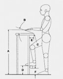 Twin Ergonomic Footstool | twin ergonomissche voetensteun | voetenbankje |  poef  | pouf | hocker | worktrainer.nl