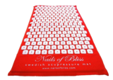 Nails of Bliss stamat standing spijkermat Zweedse Zweden Sweden acupressuur mat worktrainer.nl rood red black workrainer.com