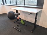 Aluforce 140 zit-sta bureau worktrainer.nl