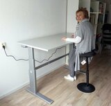 Sit-stand desk AluForce 270 Home or at the office | A270 (NEN) - Worktrainer.com