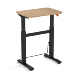 Small Gasspring Sit-Stand Desk - BouncyDesk - Swing Desk