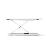 Afmetingen Ultra Slim Mini Desk | Staand werken achter een bureauverhoger | Worktrainer.nl