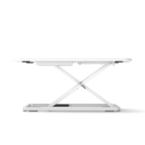 Afmetingen Ultra Slim Mini Desk | Staand werken achter een bureauverhoger | Worktrainer.nl