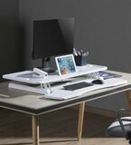 Updesk Cross zit-sta verhoger Worktrainer.nl