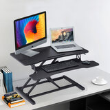 Gasveer Zit-Sta Bureau verhoger - UPdesk Cross Small