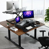 Gasveer Zit-Sta Bureau verhoger - UPdesk Cross Small