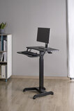 Updesk High gasveer | Worktrainer.nl