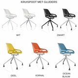 Numo design stoel | actief meubilair | numo kruispoot | worktrainer.nl | worktrainer.com