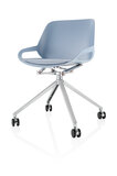 Numo design chair cushion ocean blue | seat cushion | active furniture | numo with wooden legs | numo cushion | worktrainer.com