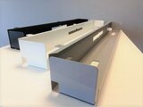 Design Hoog Laag Bureau - Elektrisch Zit-Sta Bureau - OakDesk - Worktrainer.nl 