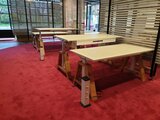 Design Hoog Laag Bureau - Elektrisch Zit-Sta Bureau - OakDesk - Worktrainer.nl 