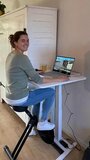 Elektric sit-stand table - OneLeg - 1 leg - worktrainer.com