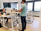 Design Elektrisch Zit-Sta Bureau - SteelForce 470 - Worktrainer.nl