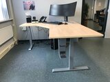 Elektisch Zit-Sta Hoekbureau - SteelForce 471 - Worktrainer.nl