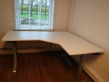 Electric Sit-Stand Corner Desk - SteelForce 471