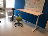 Very Stable Sit-stand desk SteelForce 670 | Electronically adjustable in height