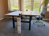 Double Electric Sit-Stand Desk - SteelForce 470 - Worktrainer.com 