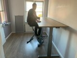 Very stable sit-stand desk - Worktrainer.com