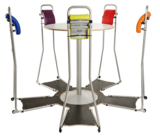 Stand4Work vergaderset Stand 4 Work S4W multicolor worktrainer.nl