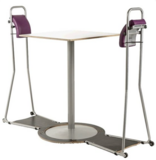 Stand4Work vergaderset Stand 4 Work S4W multicolor worktrainer.nl