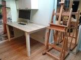 Electric 4 Legs Sit-Stand Table - HonMove - Most stable desk - Worktrainer.com