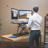  UPdesk cross elektrische bediening worktrainer.nl