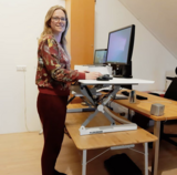 UPdesk XL zit-sta verhoger Worktrainer.nl