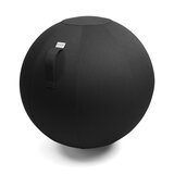 Black Vluv Leiv sitting ball Worktrainer.com