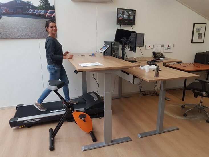 Walkdesk™ XL | Loopband met Elektrisch Zit-Sta Bureau