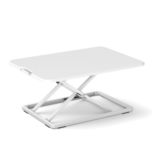 Afmetingen Ultra Slim Mini Desk | Staand werken achter een bureauverhoger | Worktrainer.nl